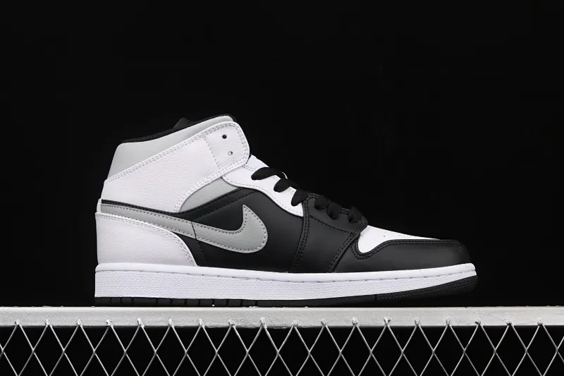 All categories Air Jordan Jordan series basketball shoes Air Jordan 1 Mid Air Jordan 1 Mid AJ1 Joe 1 gray shadow mid-top versatile casual sports shoes 554724-073